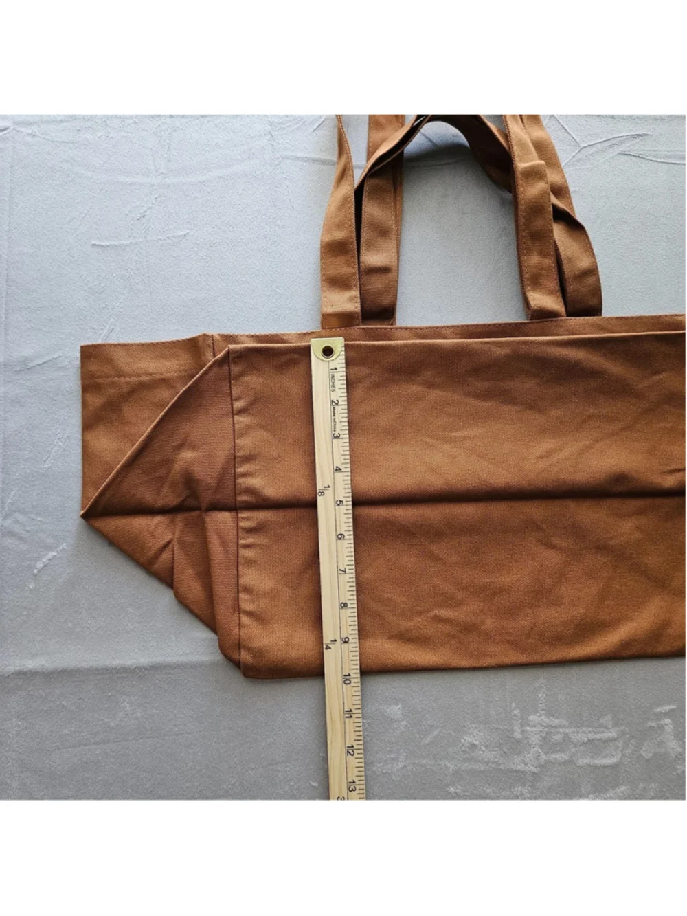 Brooks Brothers Canvas Tote Bag Brown Shopper Travel Reusable Shoulder New NWT